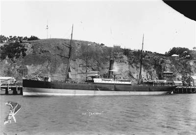 SS Tekapo at Port Chalmers